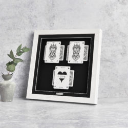 Her & Her Personalised Lioness Playing Cards  STRUTT SQ