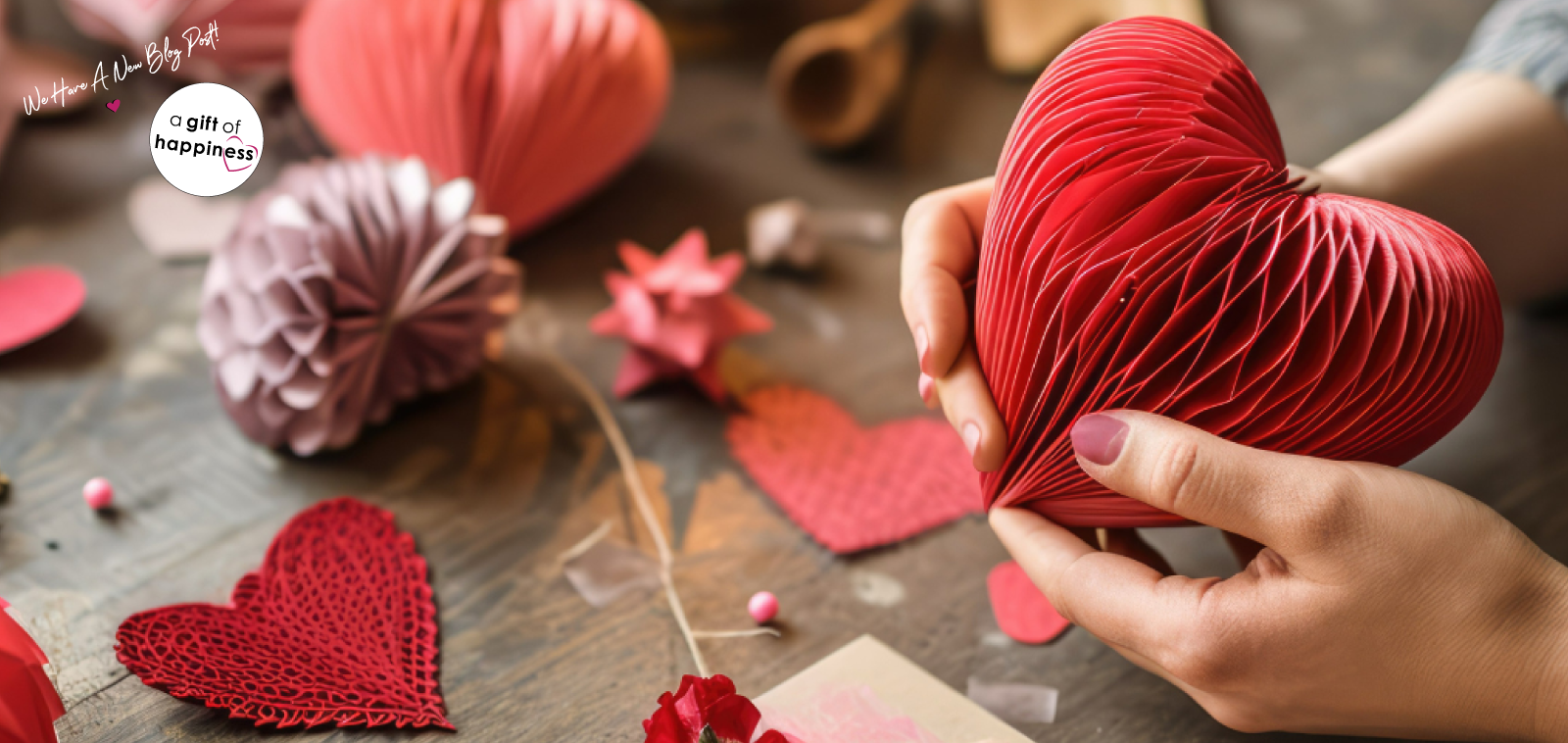 This Valentine's Day, A Gift of Happiness lists the top 8 DIY Gift ideas that would be perfect for your Valentine.